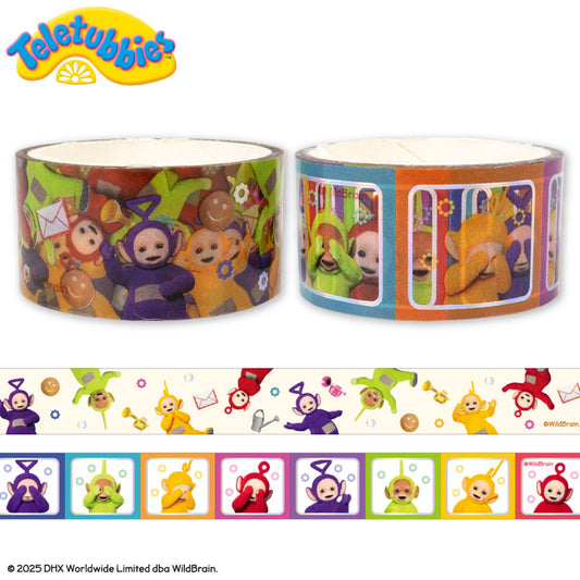 テレタビーズ コラボ クリアロールテープ2P