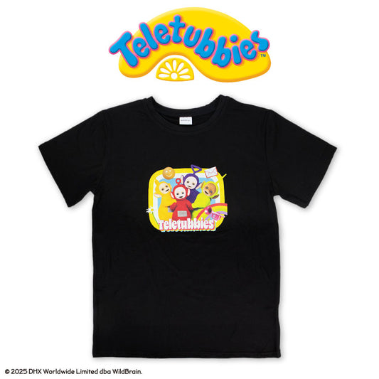 テレタビーズ コラボ Tシャツ ブラック
