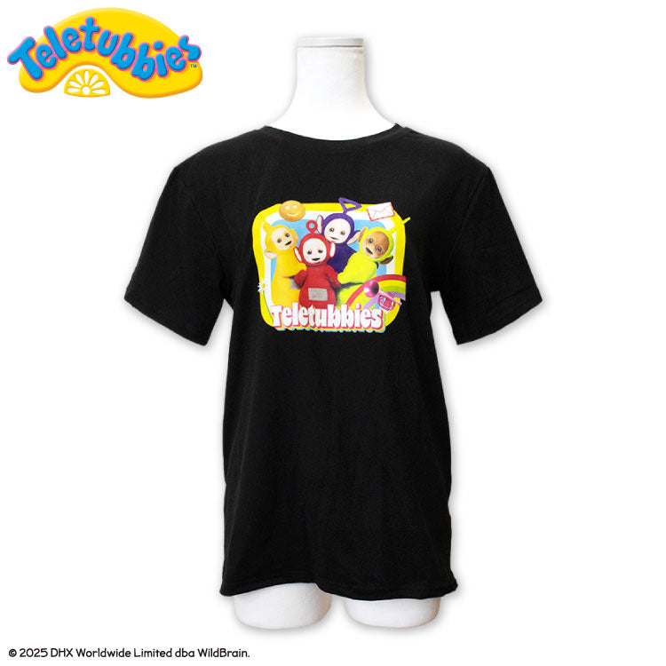 テレタビーズ コラボ Tシャツ ブラック