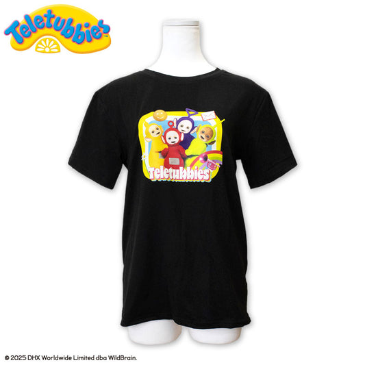 テレタビーズ コラボ Tシャツ ブラック