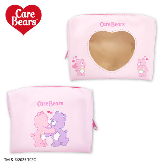 ケアベア コラボ 窓付きポーチ