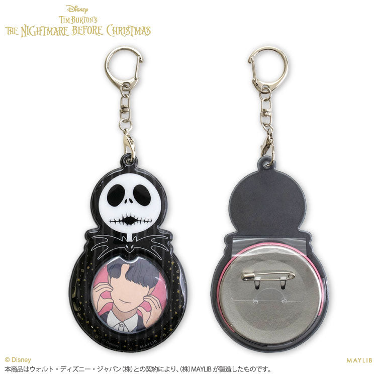ナイトメアー・ビフォア・クリスマス 缶バッジホルダー