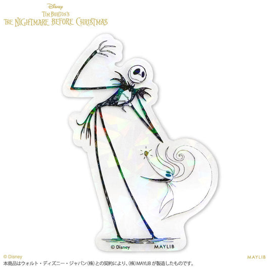 ナイトメアー・ビフォア・クリスマス ステッカー(クリア)