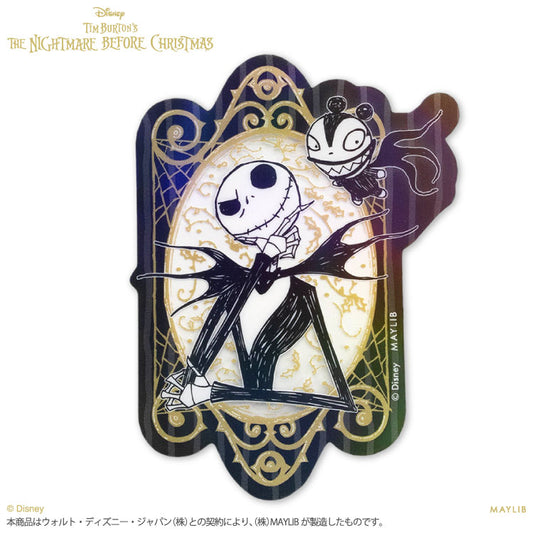ナイトメアー・ビフォア・クリスマス ステッカー(クリア)