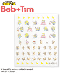 MINIONS Bob+Tim コラボ ネイルパーツシール