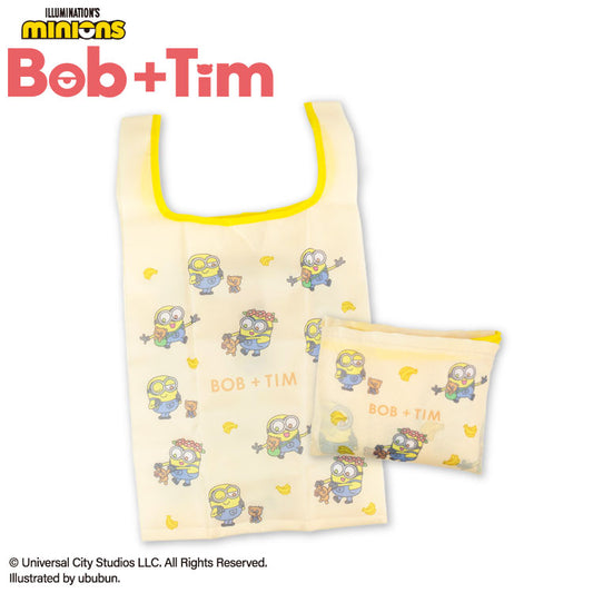MINIONS Bob+Tim コラボ エコバッグ