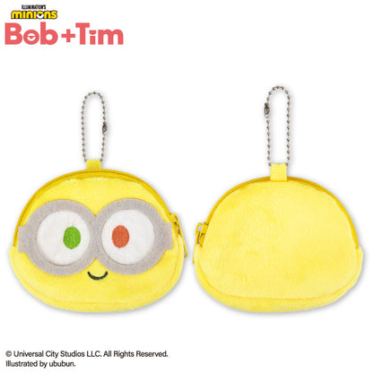 MINIONS Bob+Tim コラボ ダイカットポーチ