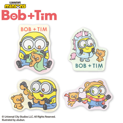 MINIONS Bob+Tim コラボ ステッカー