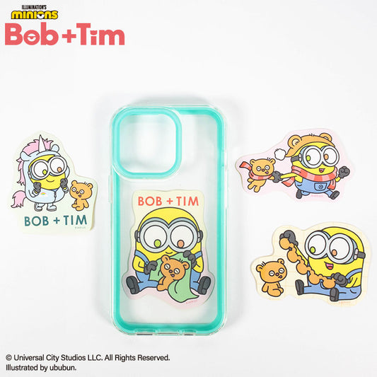 【予約販売】MINIONS Bob+Tim コラボ ステッカー