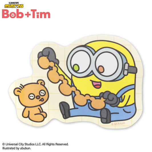 【予約販売】MINIONS Bob+Tim コラボ ステッカー