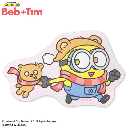 MINIONS Bob+Tim コラボ ステッカー