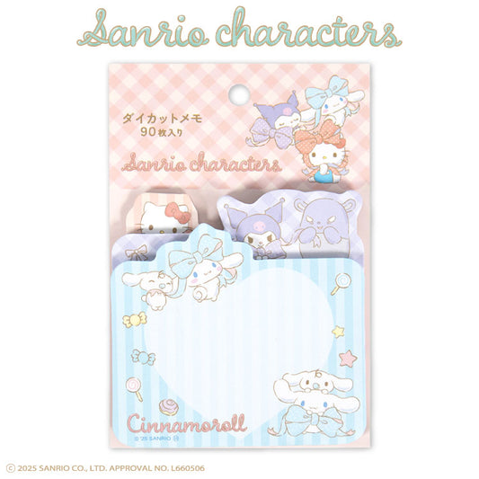 サンリオキャラクターズ ギフトデザイン コラボ ダイカットメモ