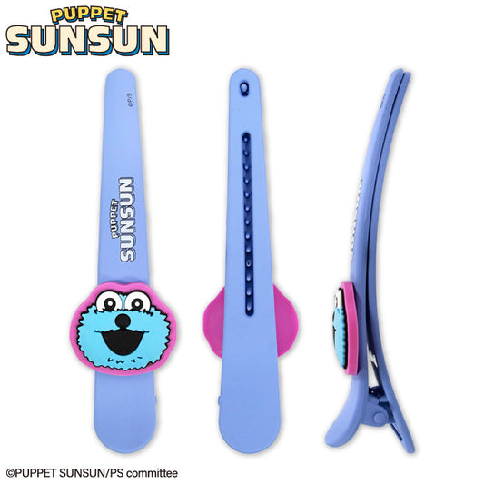 パペットスンスン コラボ ロングヘアクリップ