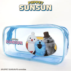 パペットスンスン コラボ クリアペンケース