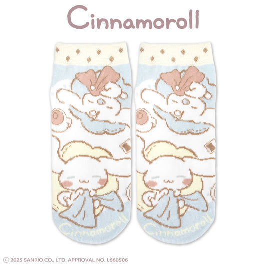 のんびりシナモロール コラボ アンクルソックス 第二弾
