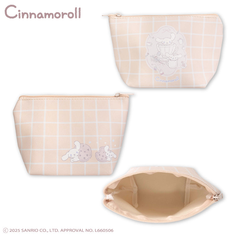 のんびりシナモロール コラボ 台形ポーチ