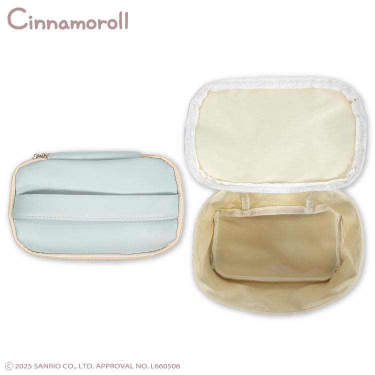 Sanrioサンリオ　シナモロールバニティケースシナモンバニティポーチ平成レトロ Sanrioサンリオ シナモロールバニティポーチバニティケース