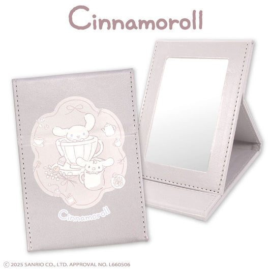 のんびりシナモロール コラボ 折り畳みミラー