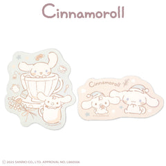 のんびりシナモロール コラボ ステッカー 第二弾