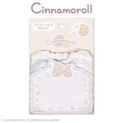 のんびりシナモロール コラボ ダイカットメモ