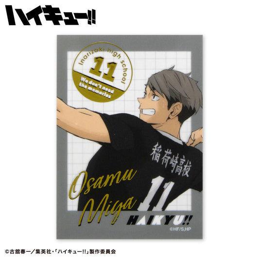 【予約販売】ハイキュー!! コラボ ランダムステッカー(クリア)