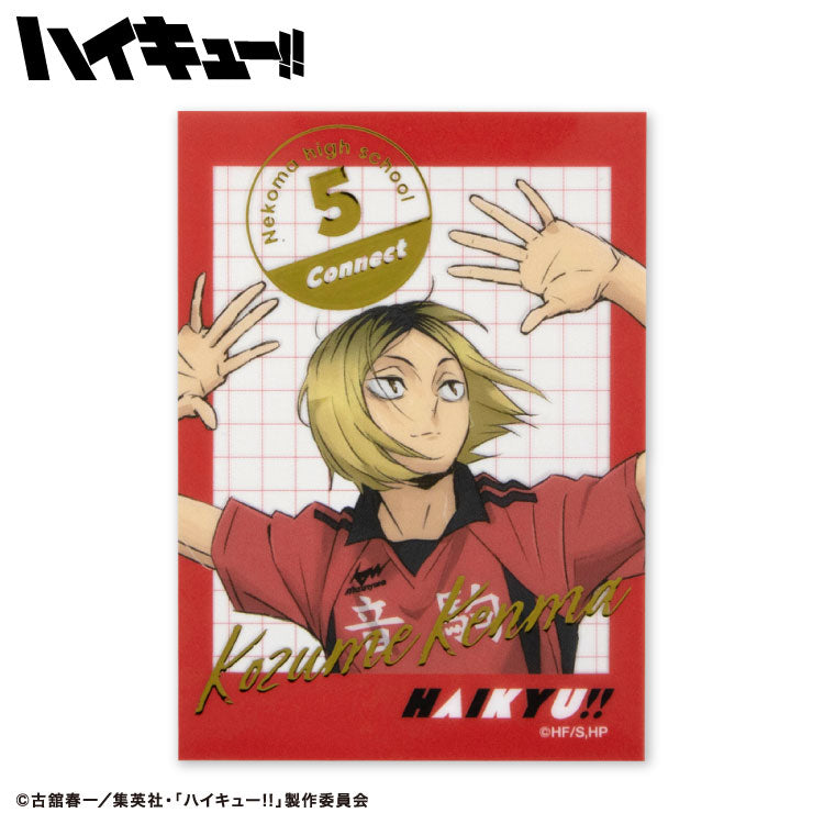 ハイキュー!! コラボ ランダムステッカー(クリア)