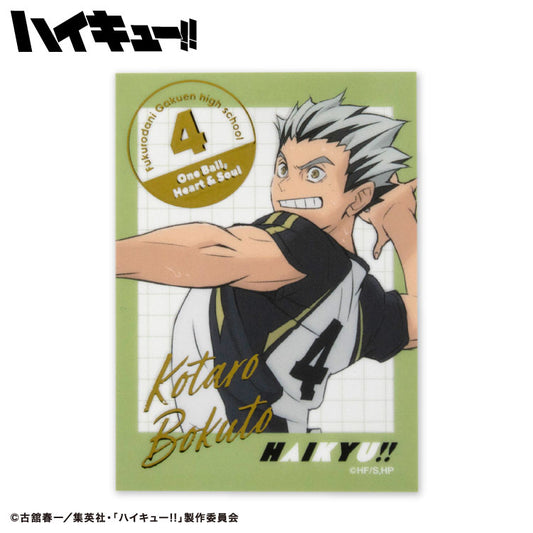 【予約販売】ハイキュー!! コラボ ランダムステッカー(クリア)