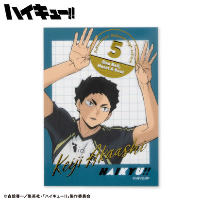 ハイキュー!! コラボ ランダムステッカー(クリア)