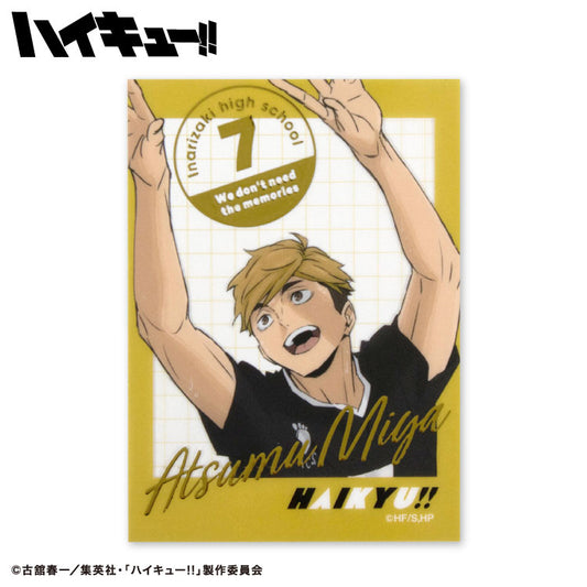 【予約販売】ハイキュー!! コラボ ランダムステッカー(クリア)