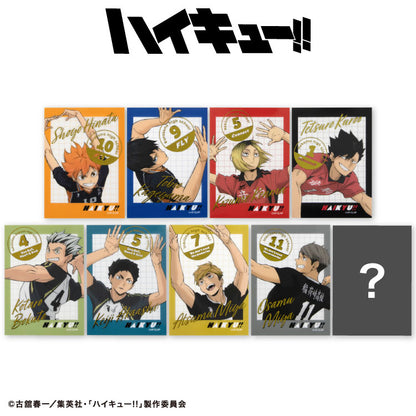 ハイキュー!! コラボ ランダムステッカー(クリア)