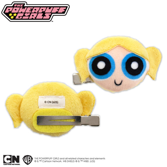 パワーパフ ガールズ コラボ ぬいぐるみ前髪クリップ