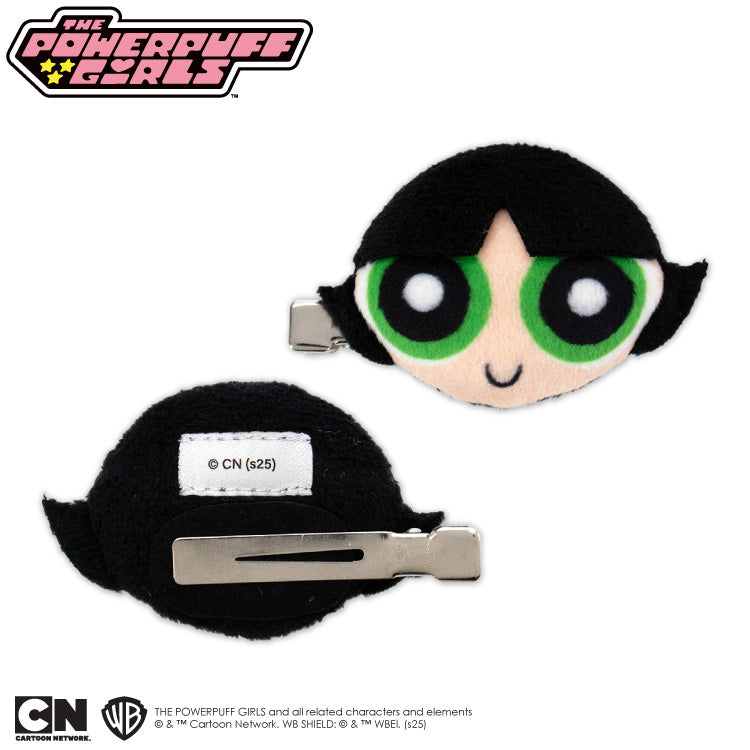 パワーパフ ガールズ コラボ ぬいぐるみ前髪クリップ