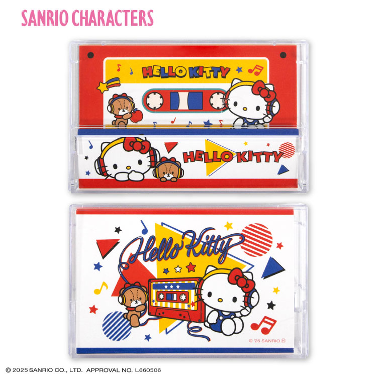 サンリオキャラクターズ コラボ カセットテープメモ ストリートカジュアル