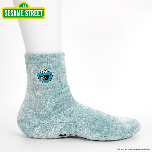 セサミストリート コラボ もこもこソックス