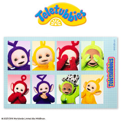 テレタビーズ コラボ 証明写真風ステッカー