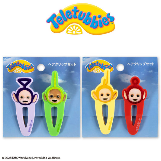 テレタビーズ コラボ ヘアクリップ2P