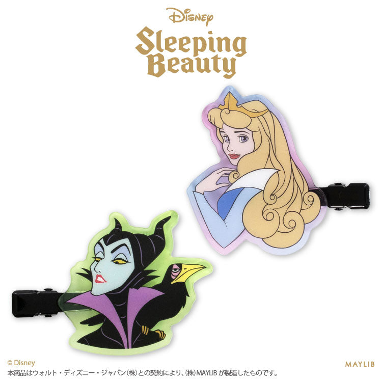眠れる森の美女 アクリル前髪クリップ