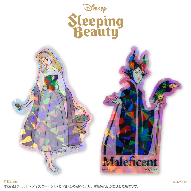 【二次予約】眠れる森の美女 ステッカー(クリア)
