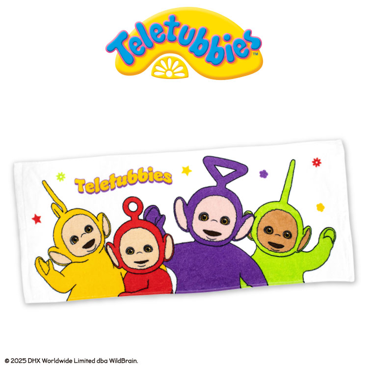 テレタビーズ コラボ フェイスタオル