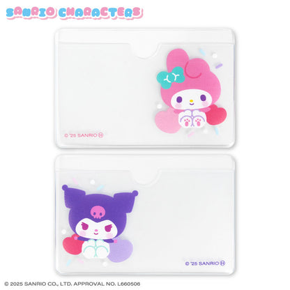 【予約販売】サンリオキャラクターズ ぷにきゅきゅデザイン 顔隠し学生証ケース2P