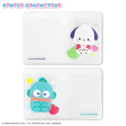 【予約販売】サンリオキャラクターズ ぷにきゅきゅデザイン 顔隠し学生証ケース2P