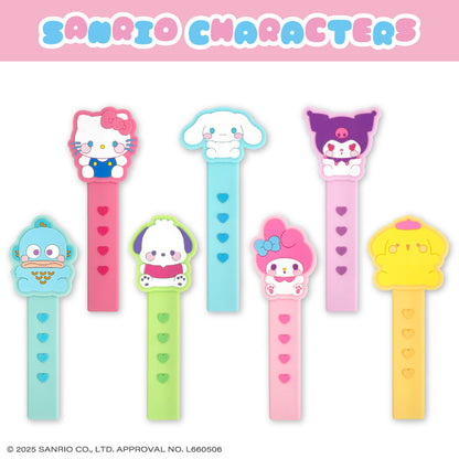 サンリオキャラクターズ ぷにきゅきゅデザイン うちわグリップ