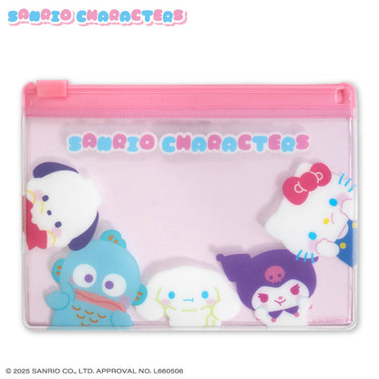 サンリオキャラクターズ ぷにきゅきゅデザイン フレークステッカー