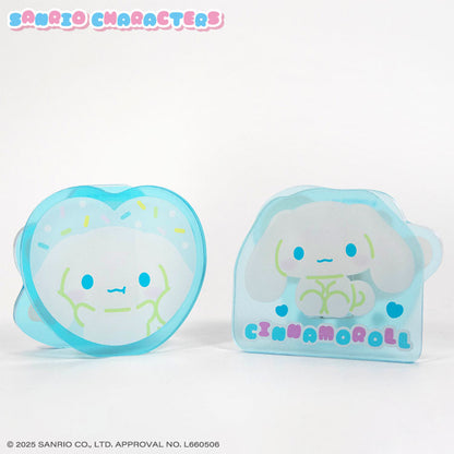 サンリオキャラクターズ ぷにきゅきゅデザイン アクリルスタンドクリップ2P