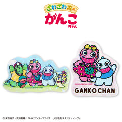 ざわざわ森のがんこちゃん コラボ ステッカー(クリア)