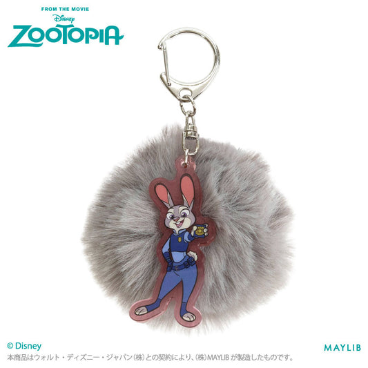 ズートピア 尻尾付きアクリルキーホルダー
