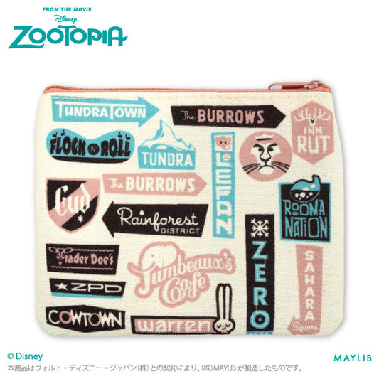 ズートピア フラットポーチ