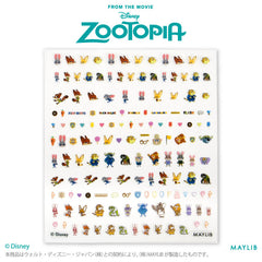ズートピア ネイルパーツシール