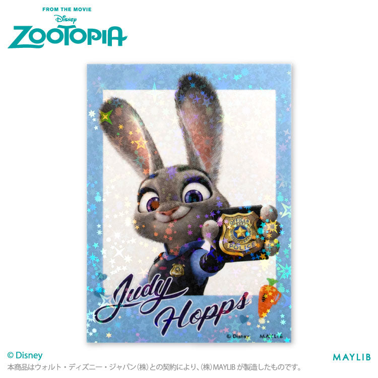 ズートピア ステッカー(クリア)