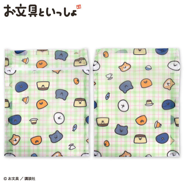 お文具といっしょ コラボ 洗濯ネット2P